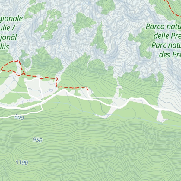 Map of Rifugio Pian dei Ciclamini