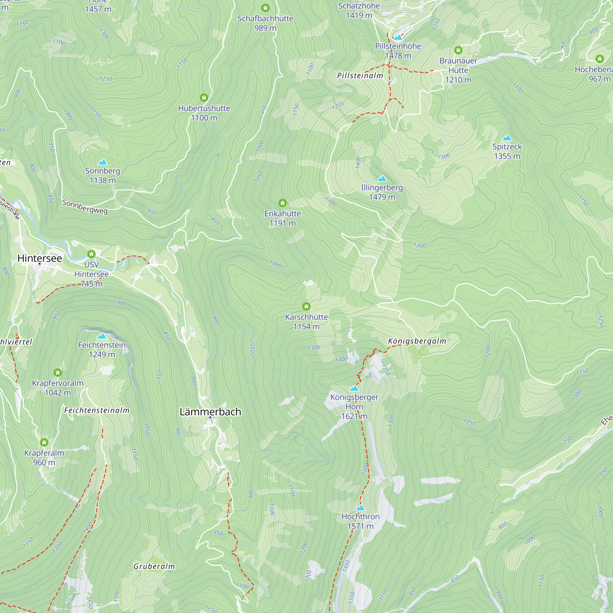 Karschhütte map