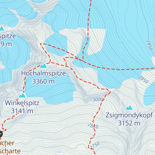 Map of Steinerne Mandln