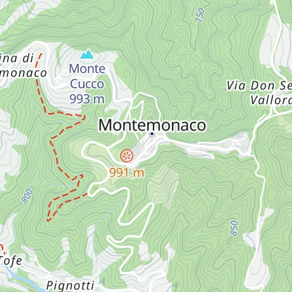 Map of Casa del Parco