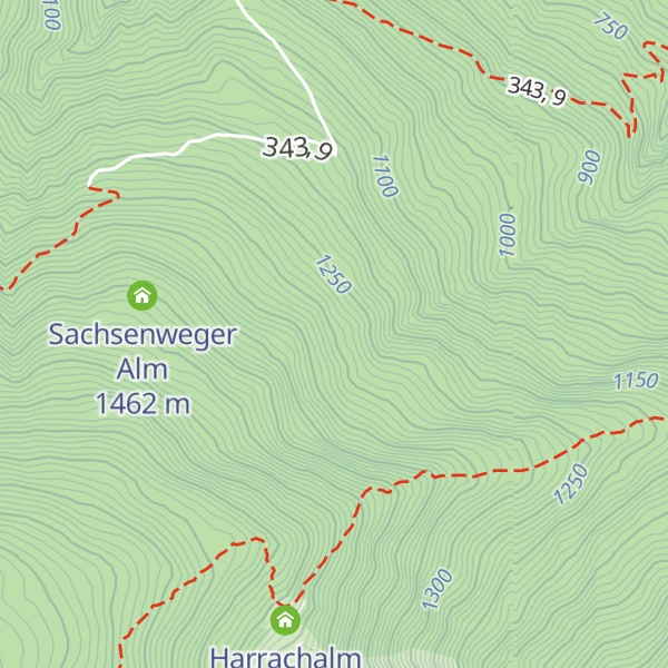Map of Kollermooshütte Jhtt.