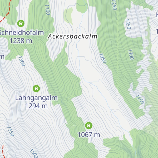 Map of Wiesbachhütte