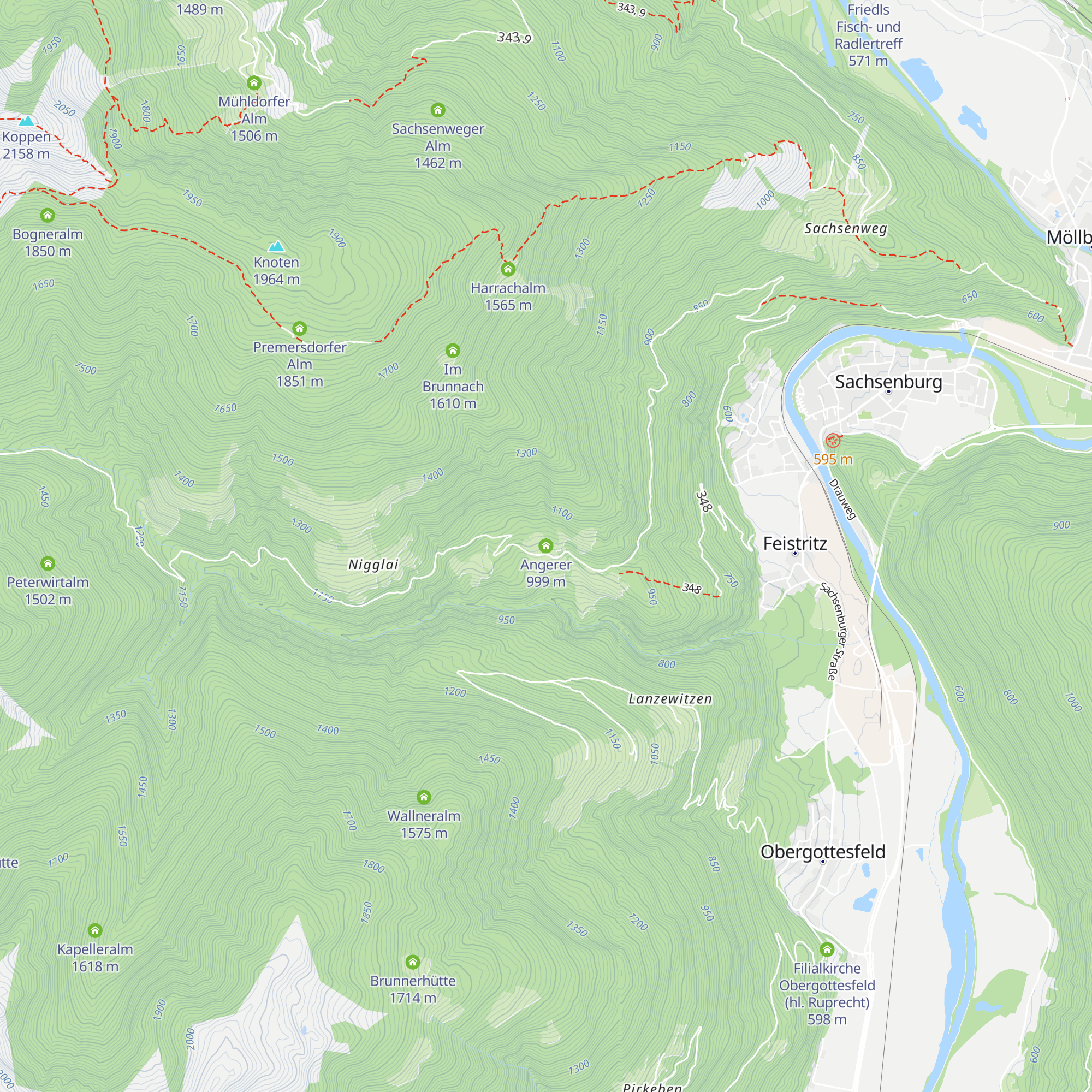 Angerer map