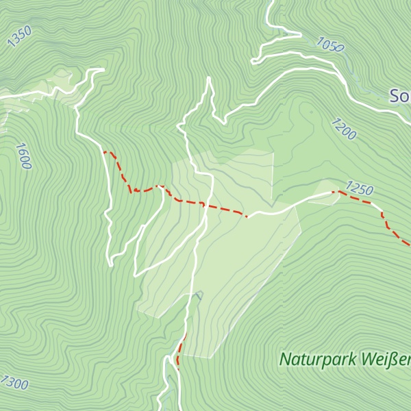 Map of Alm Hinterm Brunn