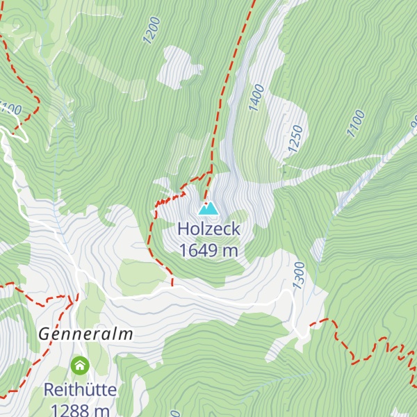 Map of Holzeck