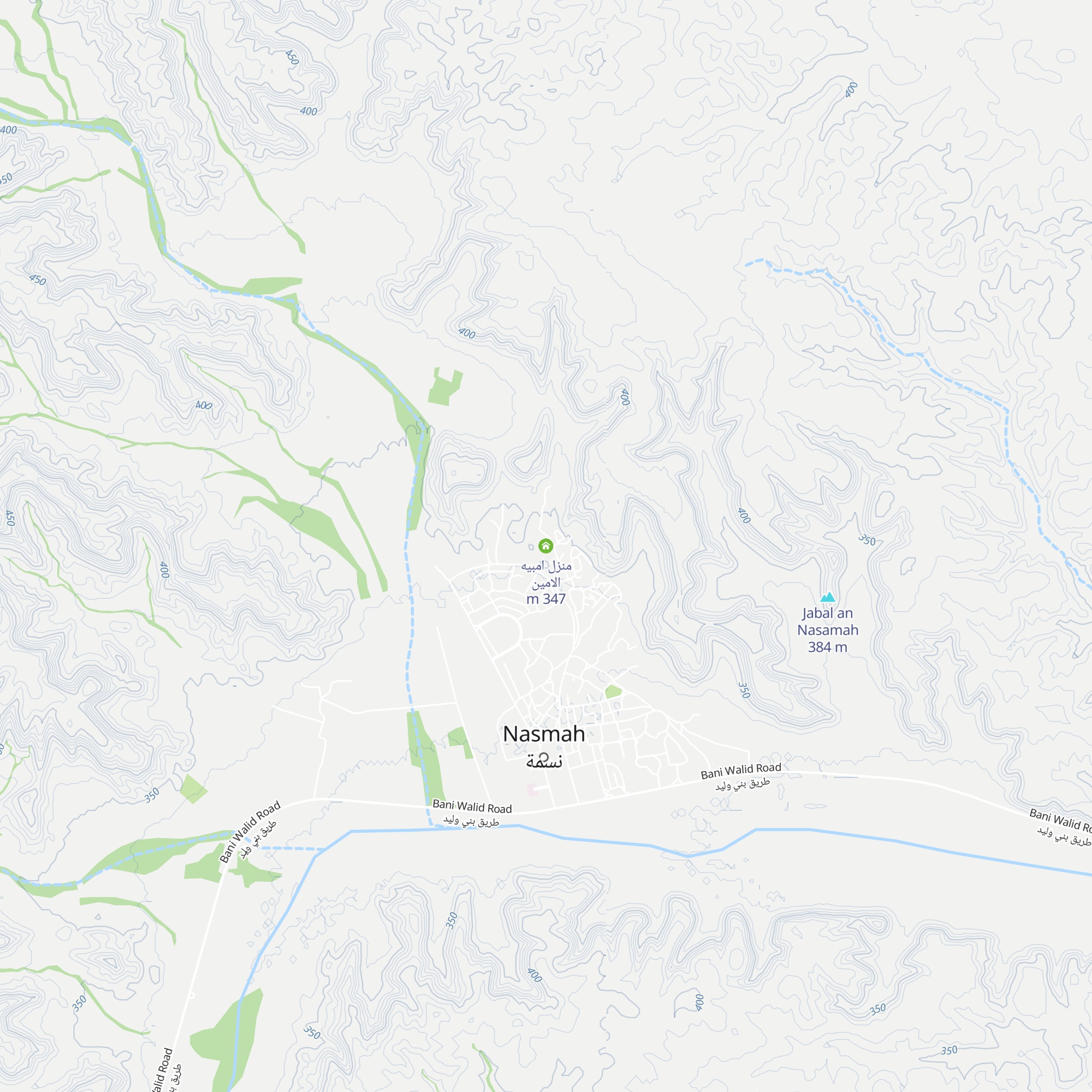 منزل امبيه الامين map