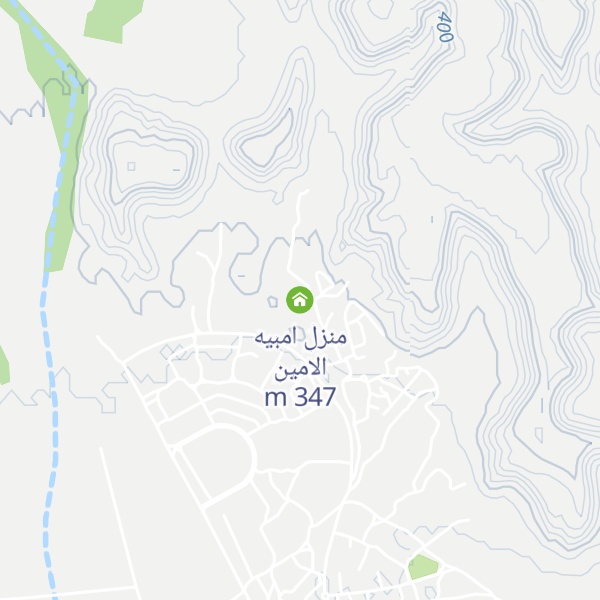 Map of منزل امبيه الامين