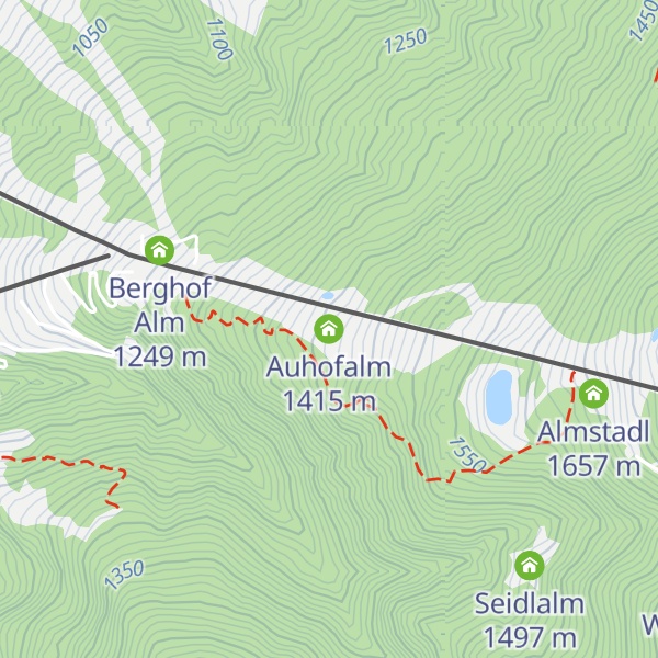Map of Auhofalm