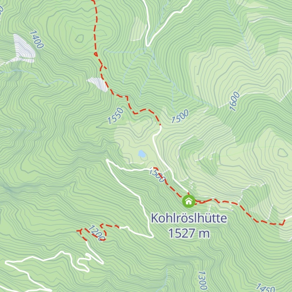 Map of Jadersdorfer Ochsenalm