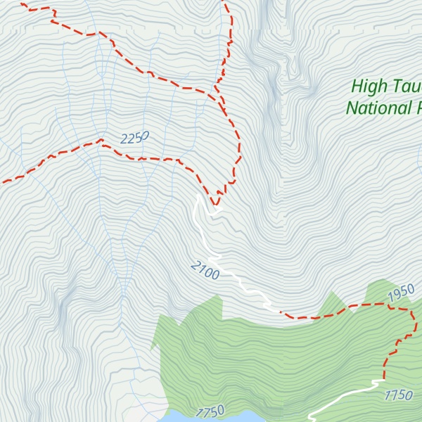 Map of Gießener Hütte