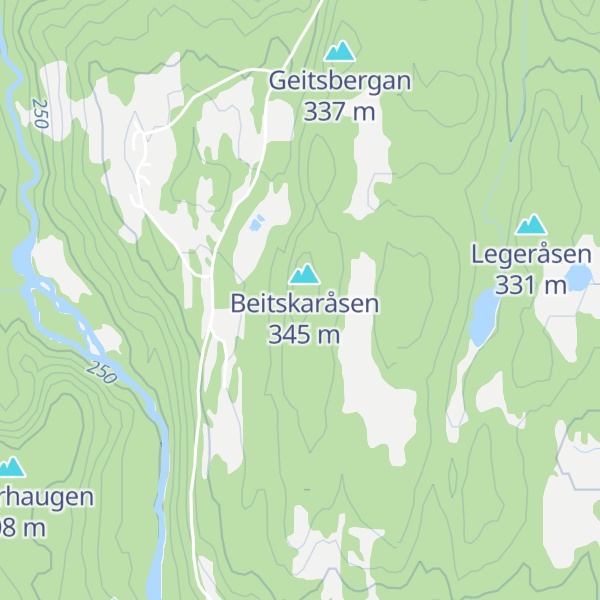 Map of Låvåsen