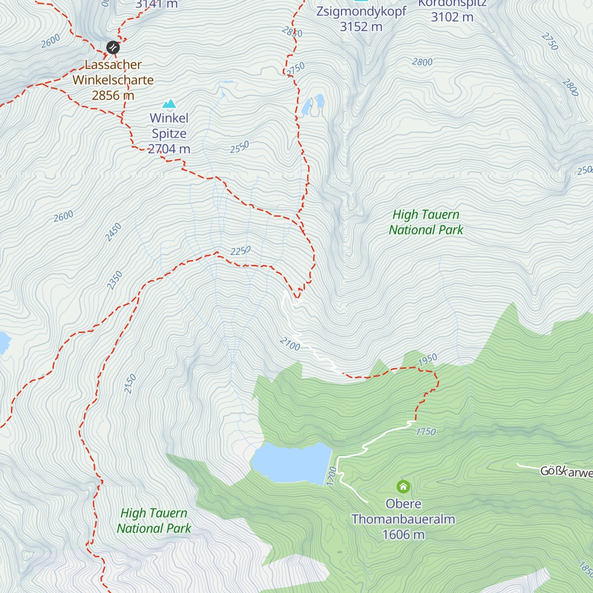 Winterraum map