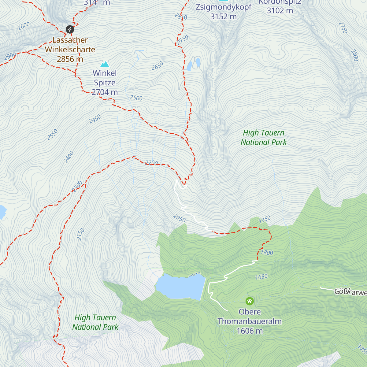 Winterraum map
