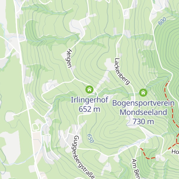 Map of Irlingerhof