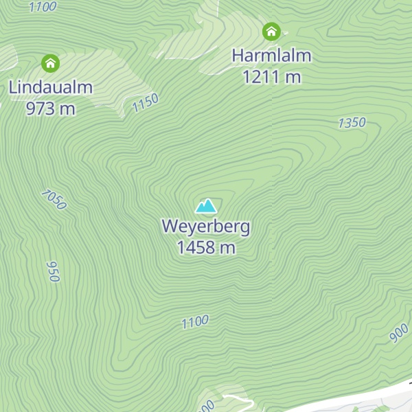 Map of Weyerberg