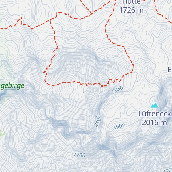 Map of Fritzerkogel