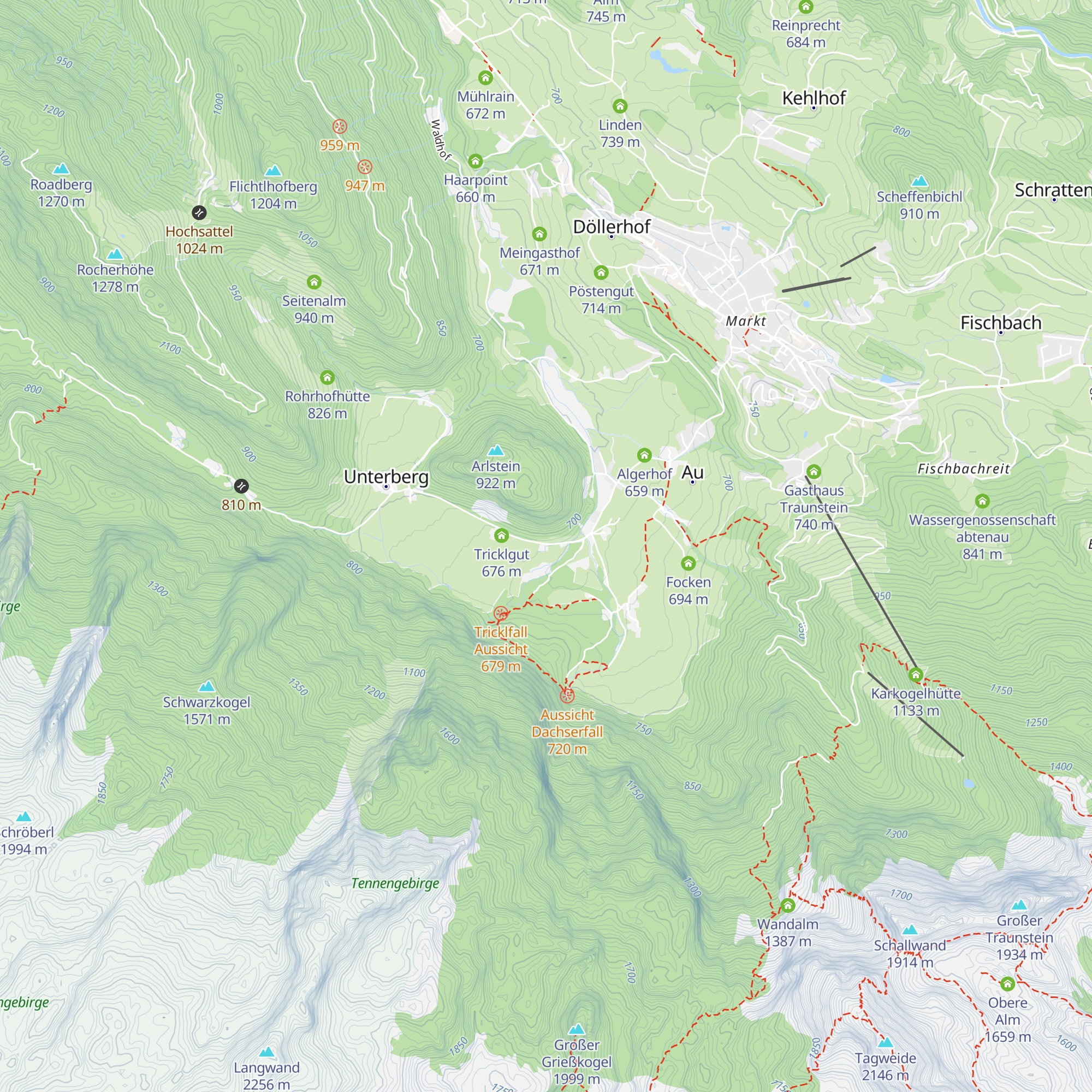 Wöllhof map