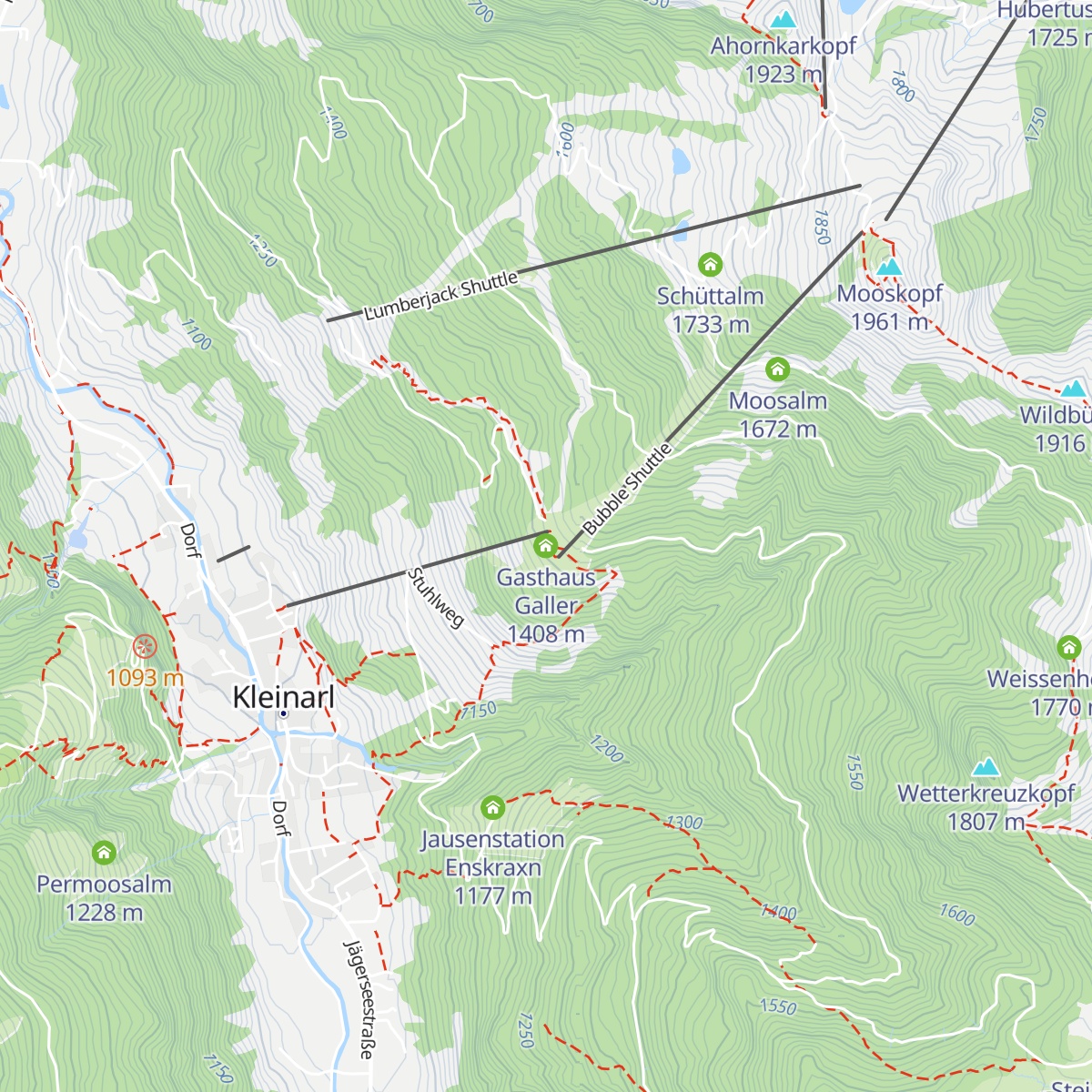 Gasthaus Galler map