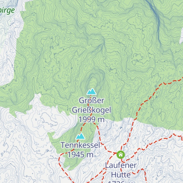 Map of Großer Grießkogel