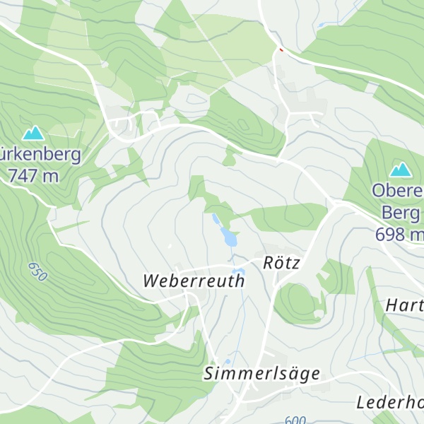 Map of Hütte-Privat