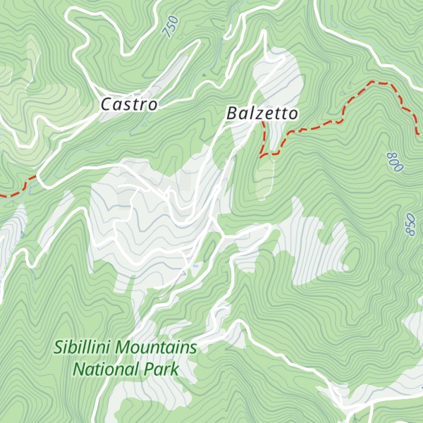 Map of Palazzetto Bronconi