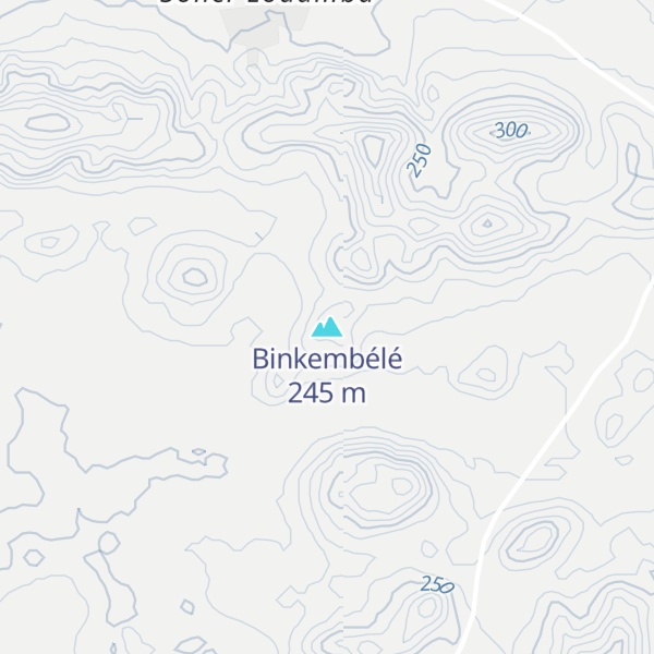 Map of Binkembélé