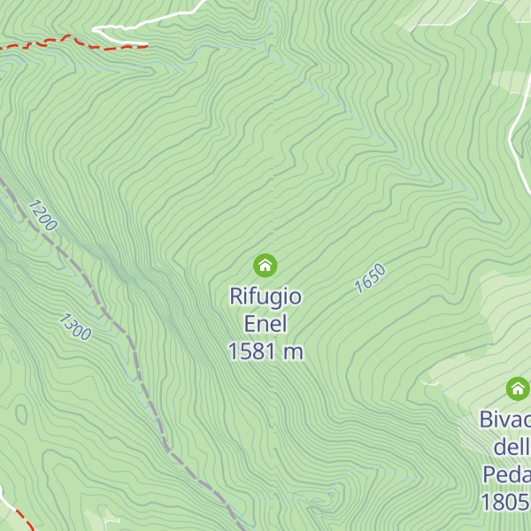 Map of Rifugio Enel