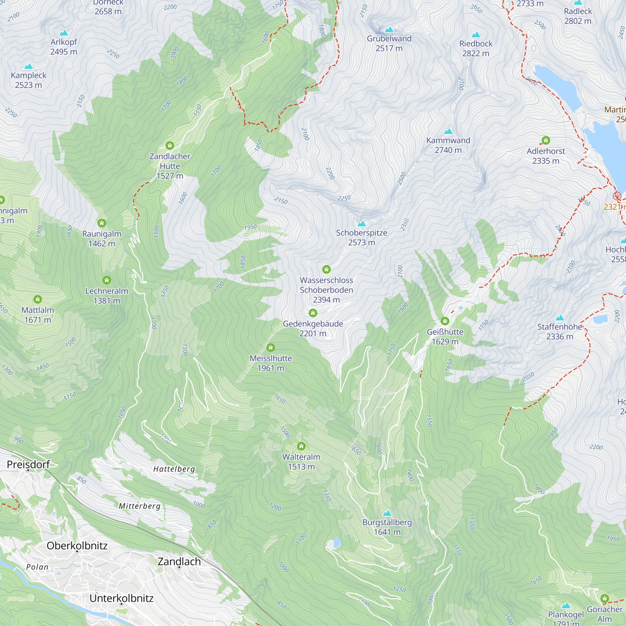Gedenkgebäude map