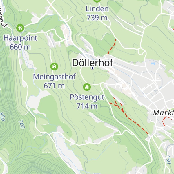 Map of Pöstengut