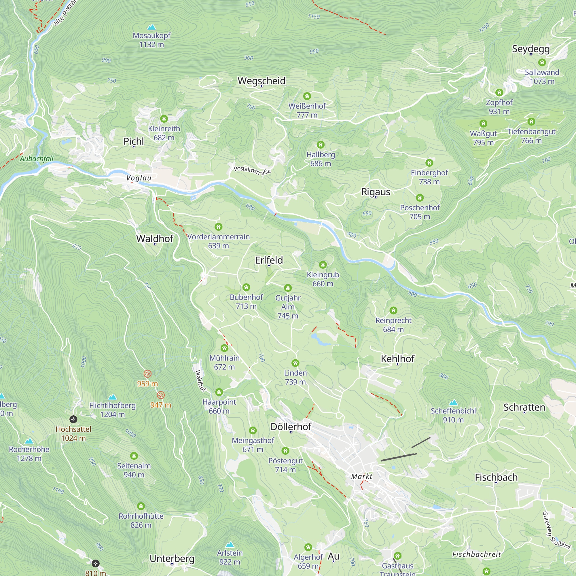 Gutjahr Alm map