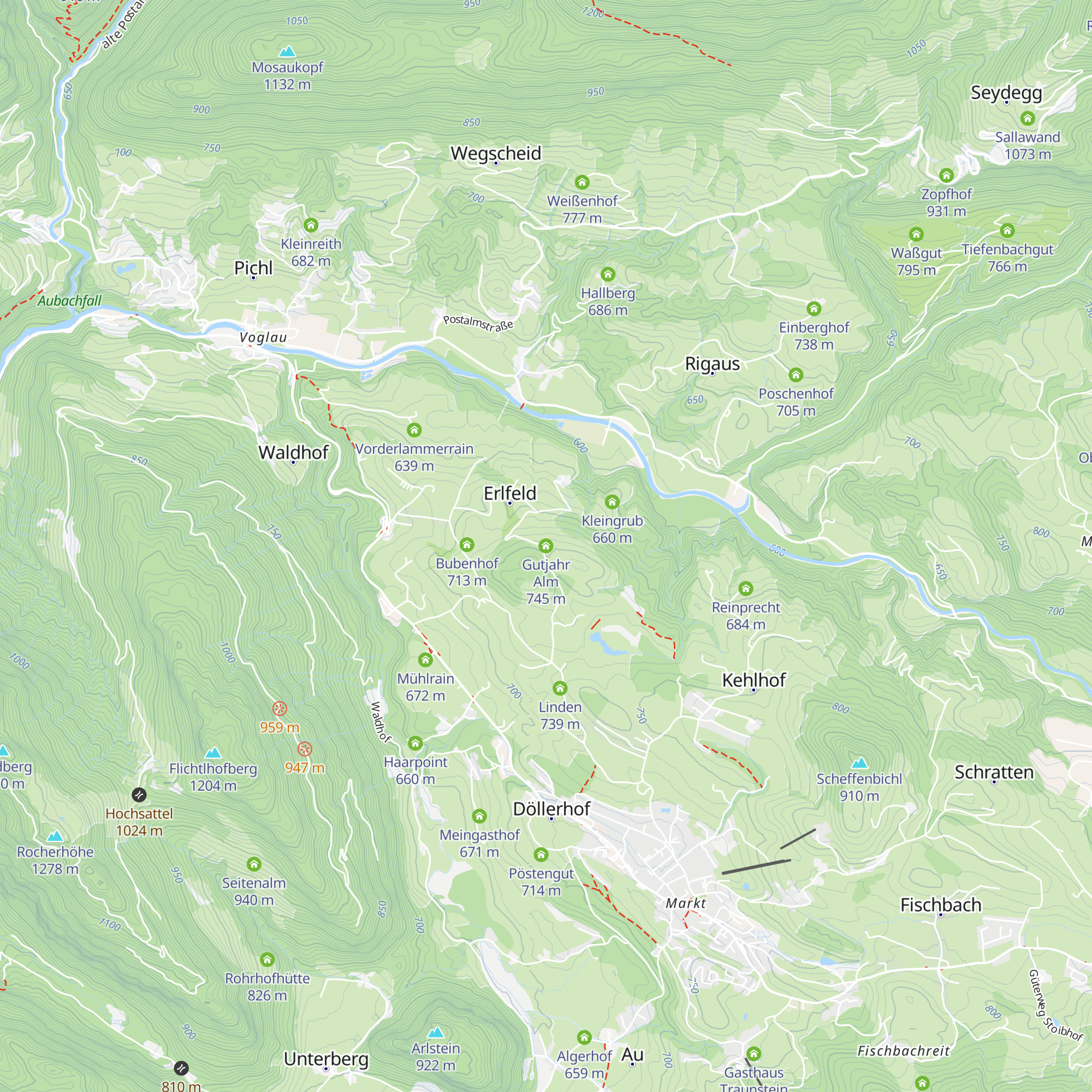 Gutjahr Alm map