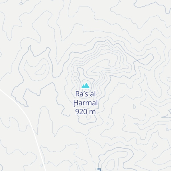 Map of Ra’s al Ḩarmal