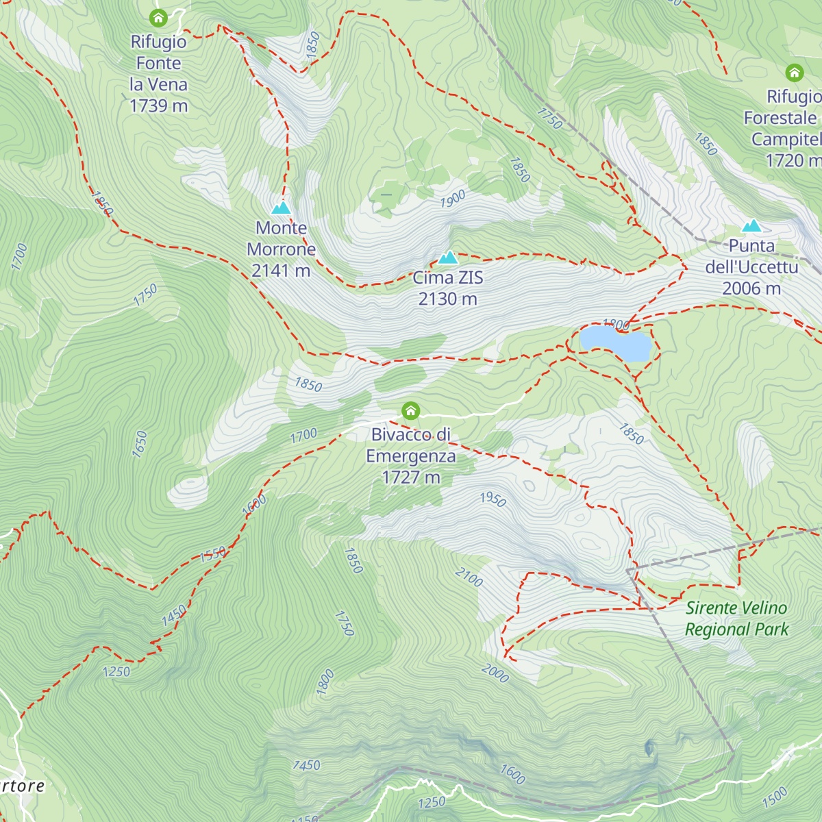 Bivacco di Emergenza map