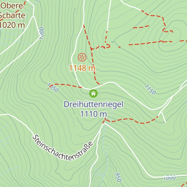 Map of Dreihüttenriegel