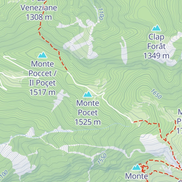 Map of Ricovero Jeluz