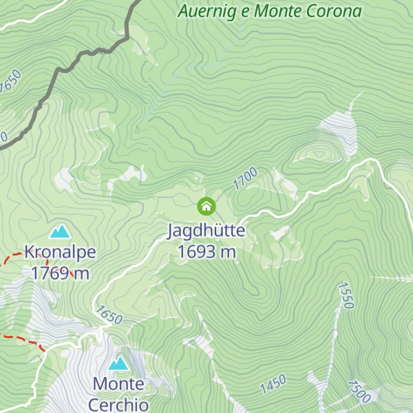 Map of Jagdhütte