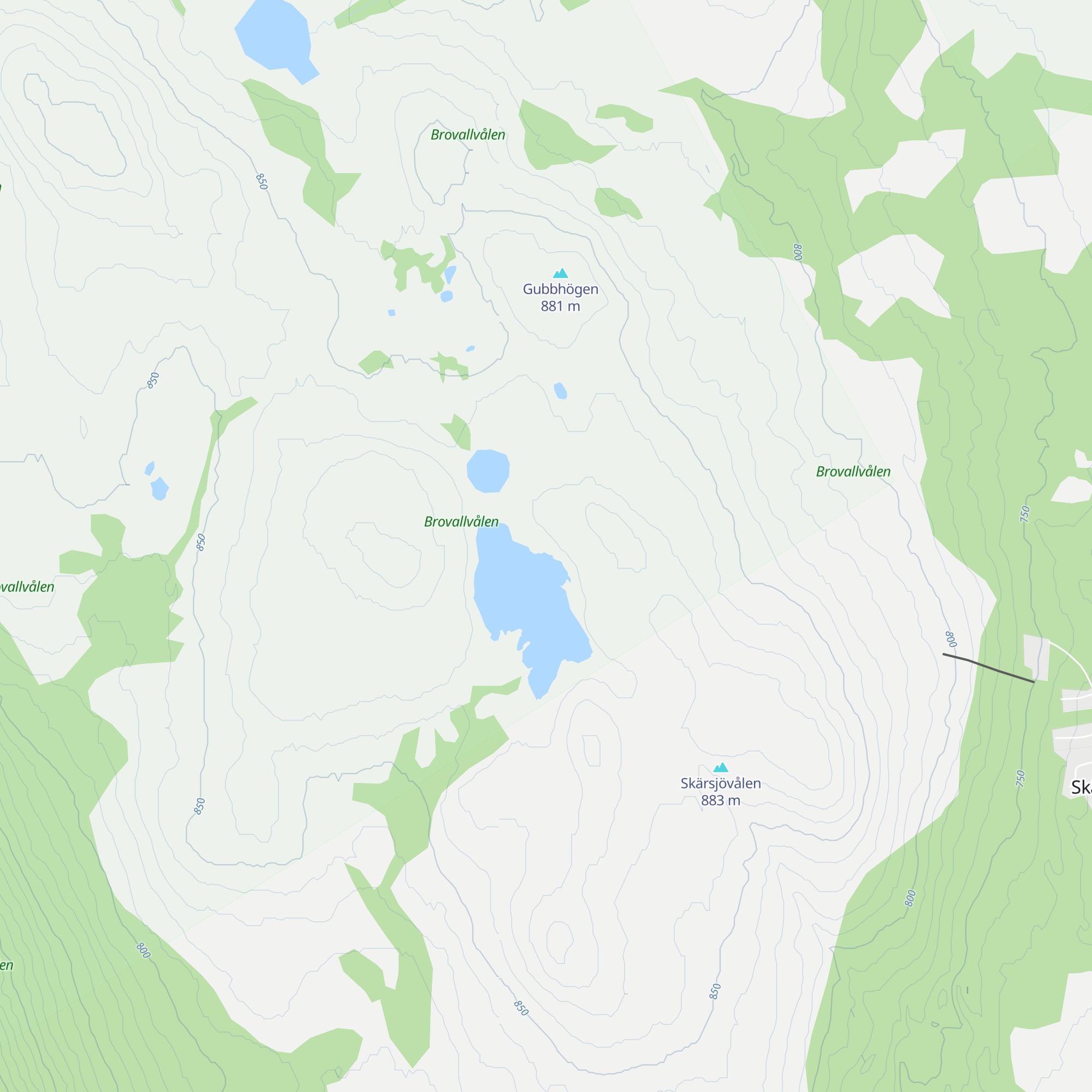 Skärsjön raststuga map