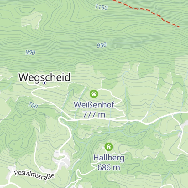 Map of Weißenhof