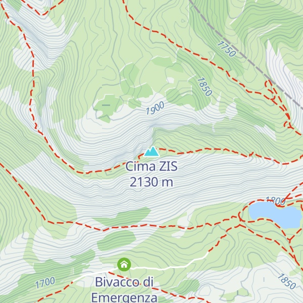 Map of Cima ZIS