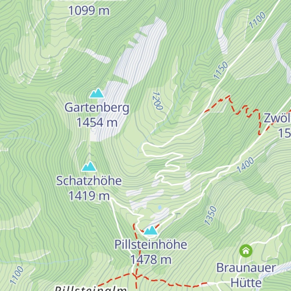 Map of Stubneralm