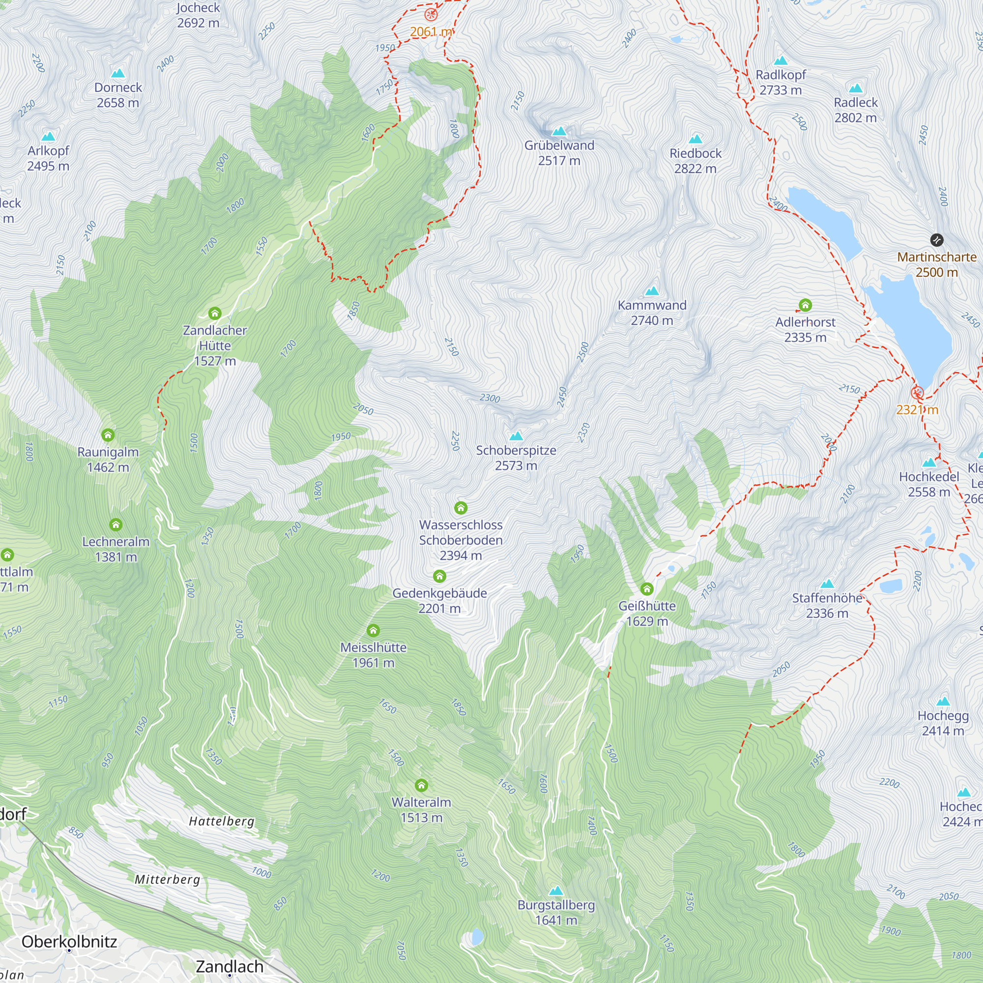 Wasserschloss Schoberboden II map