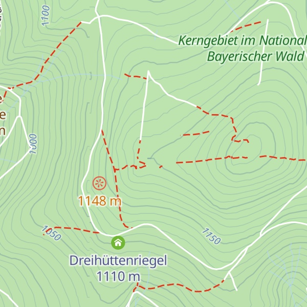 Map of Fahnenriegel
