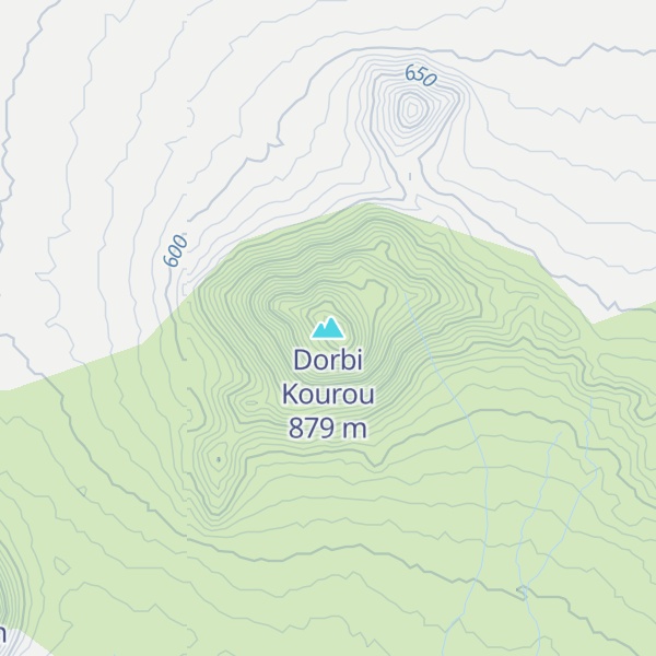 Map of Dorbi Kourou