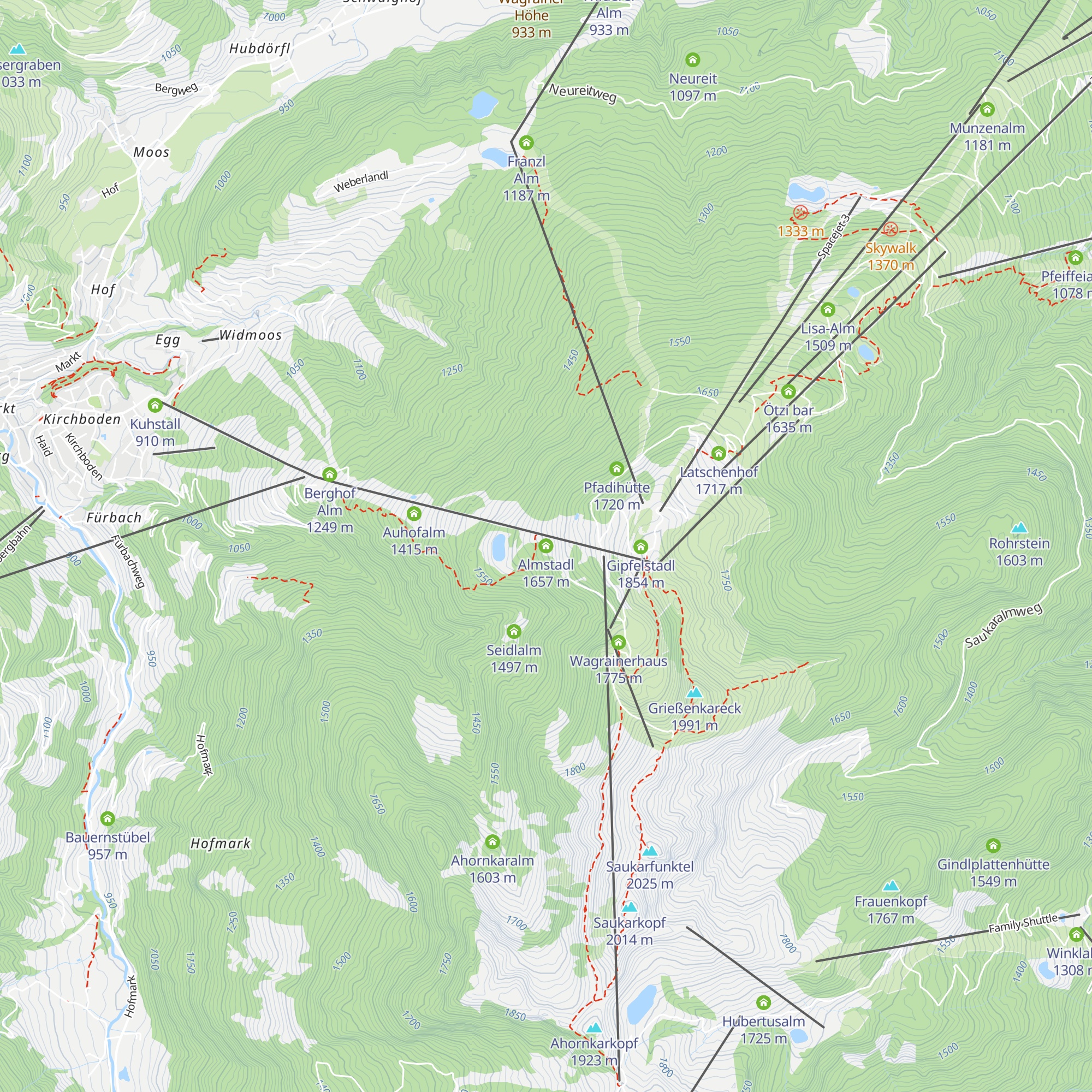 Almstadl map