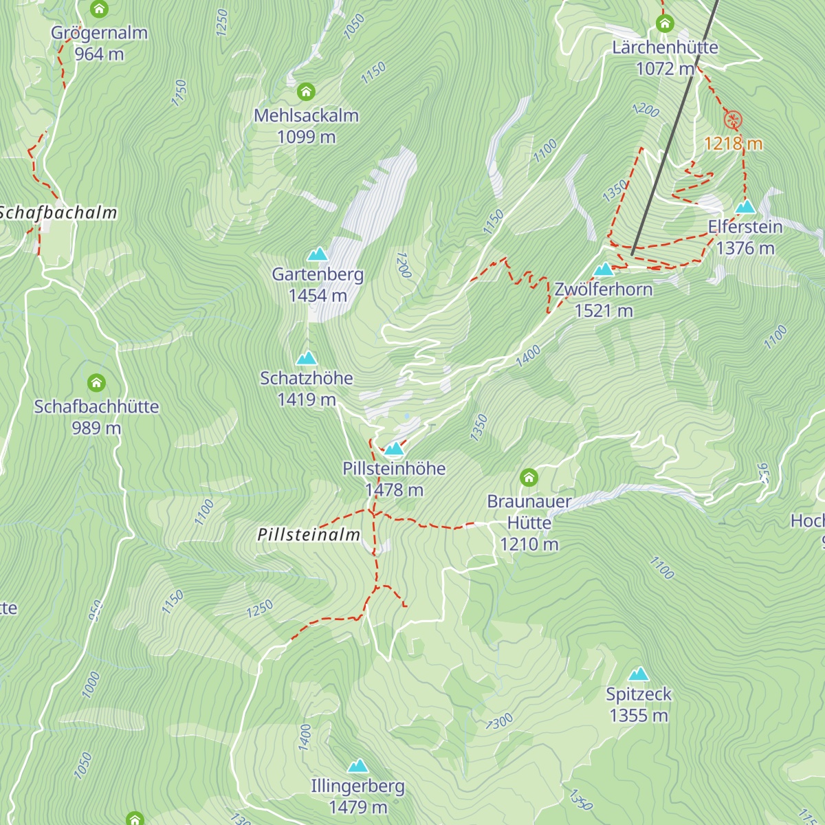 Rosshütte map