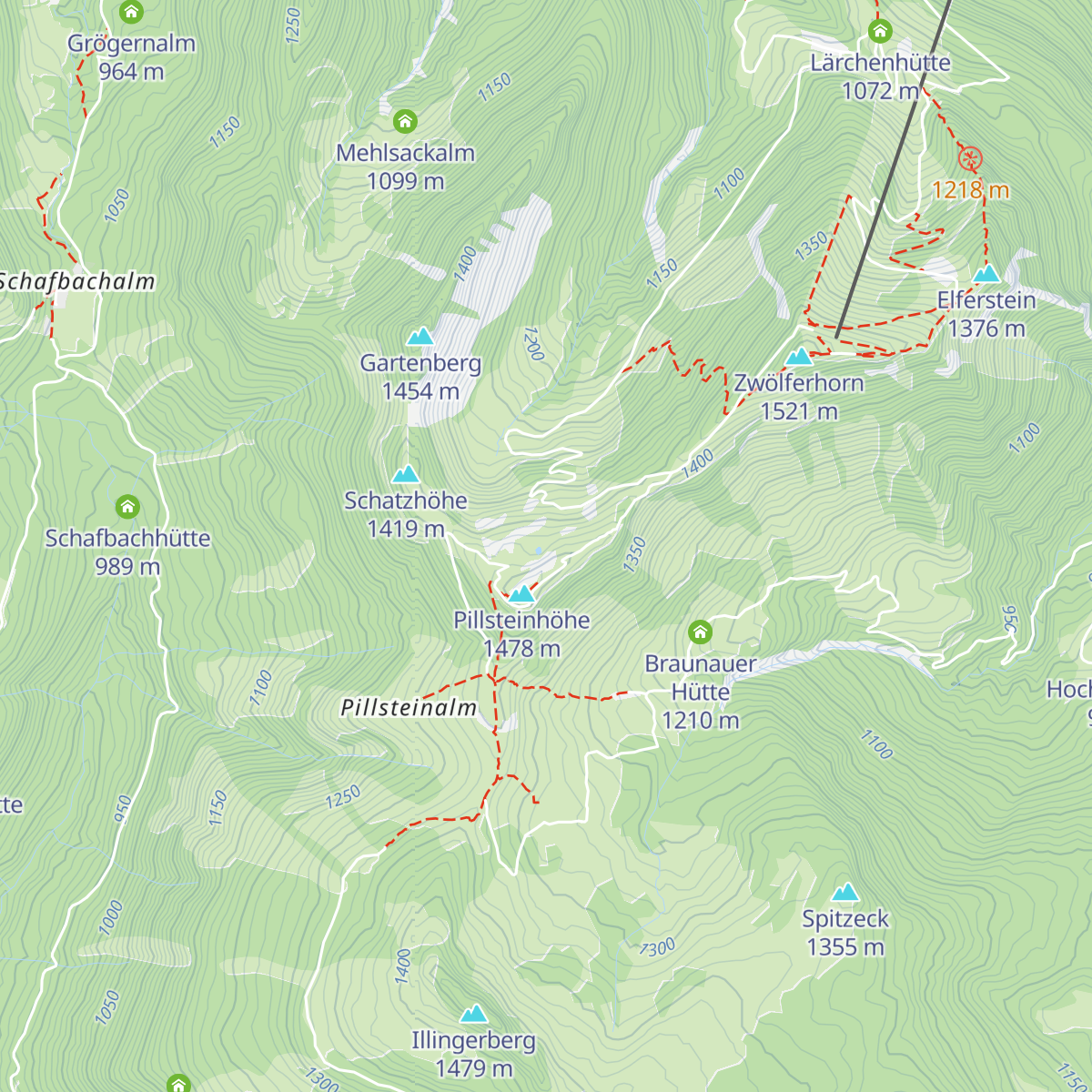 Rosshütte map