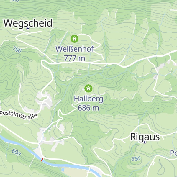 Map of Hallberg