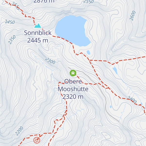 Map of Obere Mooshütte