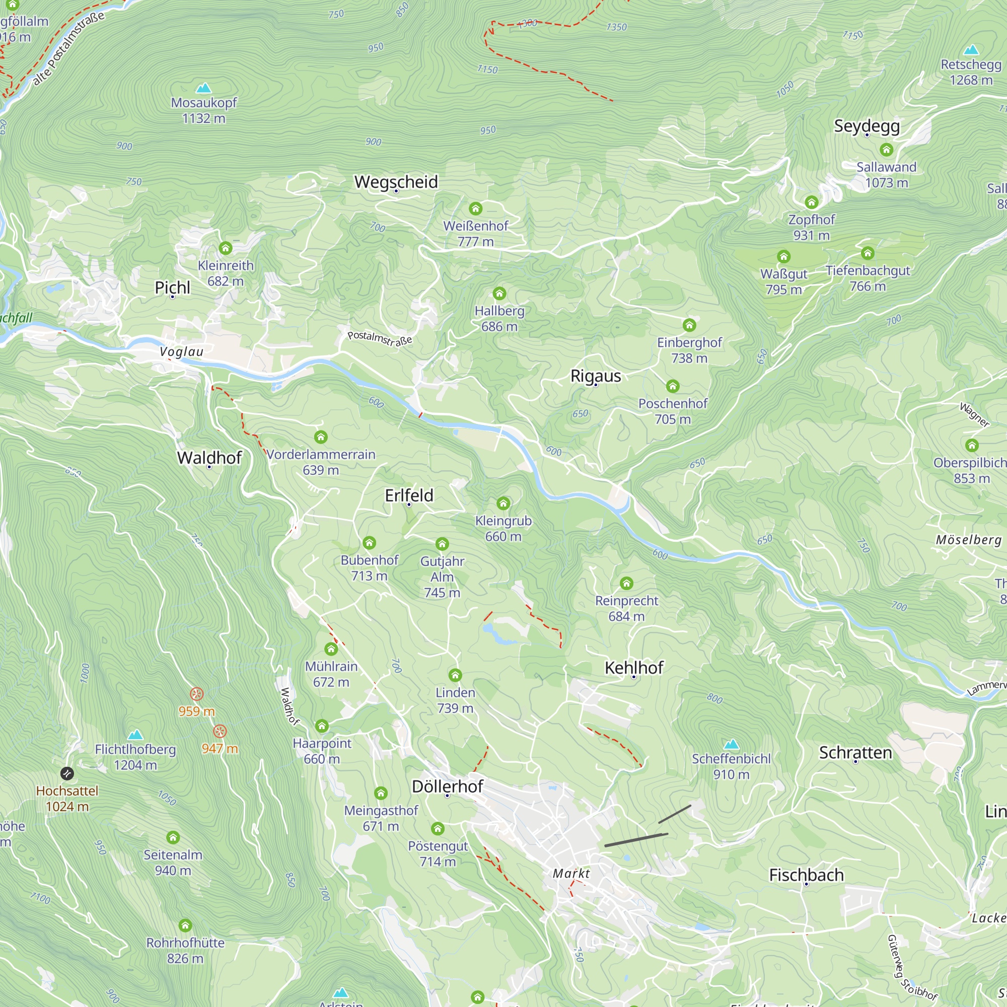 Kleingrub map