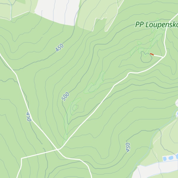 Map of Loupensko